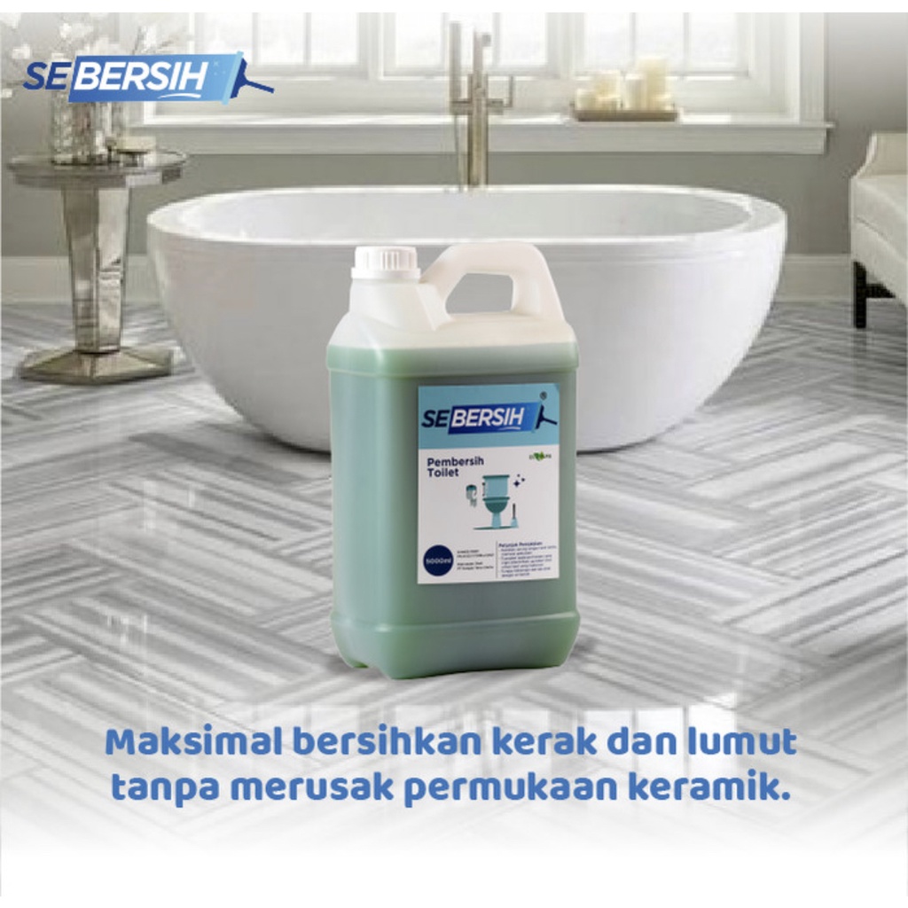 SEBERSIH Pembersih Toilet Bowl Cleaner 5 Liter Khusus Kirim Via JNE