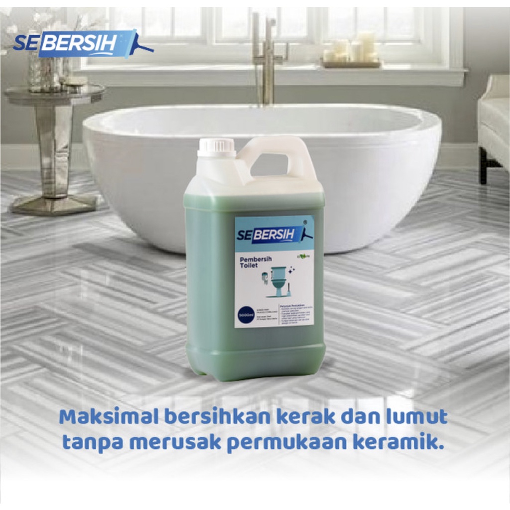 SEBERSIH Pembersih Toilet Bowl Cleaner 5 Liter Khusus Kirim Via JNE