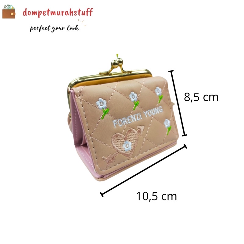 DOMPET WANITA KECIL BEHEL 2 IN 1