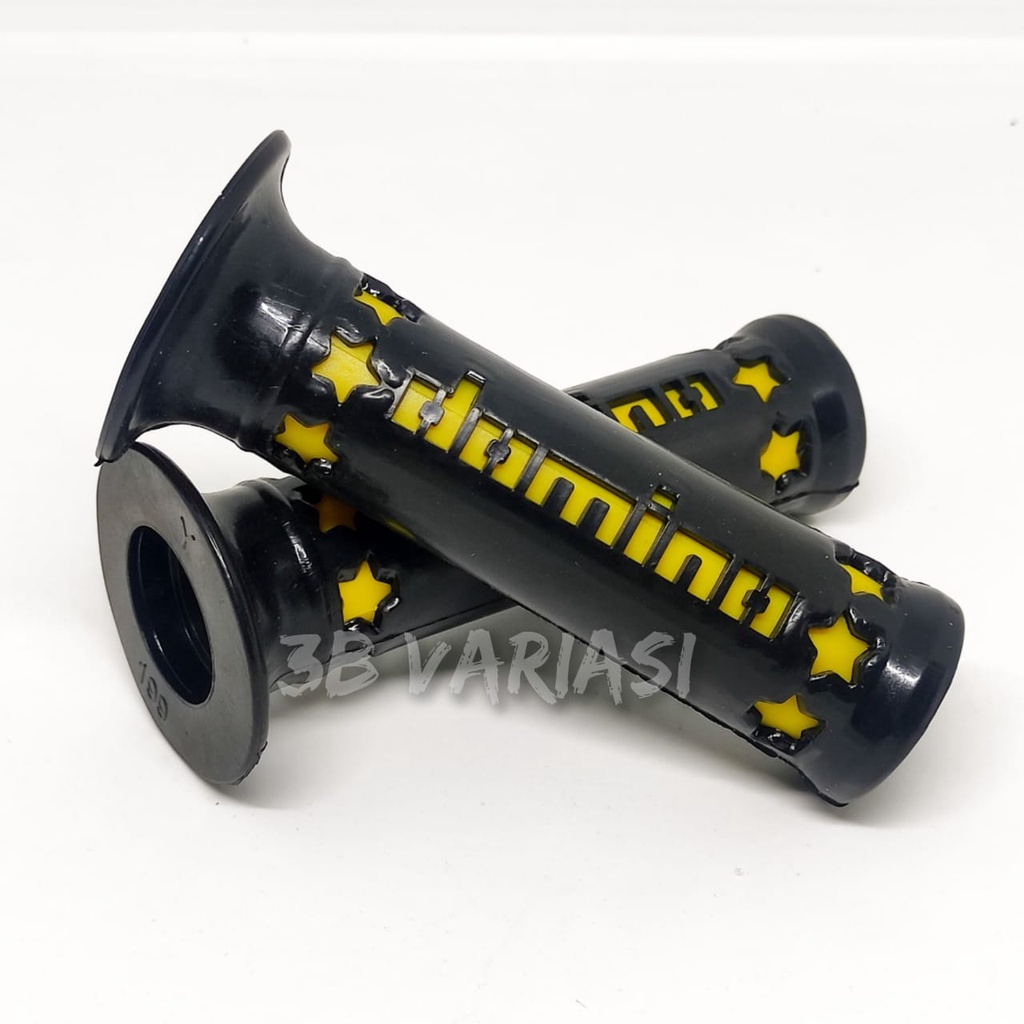 Handgrip Sarung Gas Grip Domino Star Variasi All Motor Universal Honda Yamaha Suzuki Kawasaki Dll Beat Vario Scoopy Kaze Satria Fu