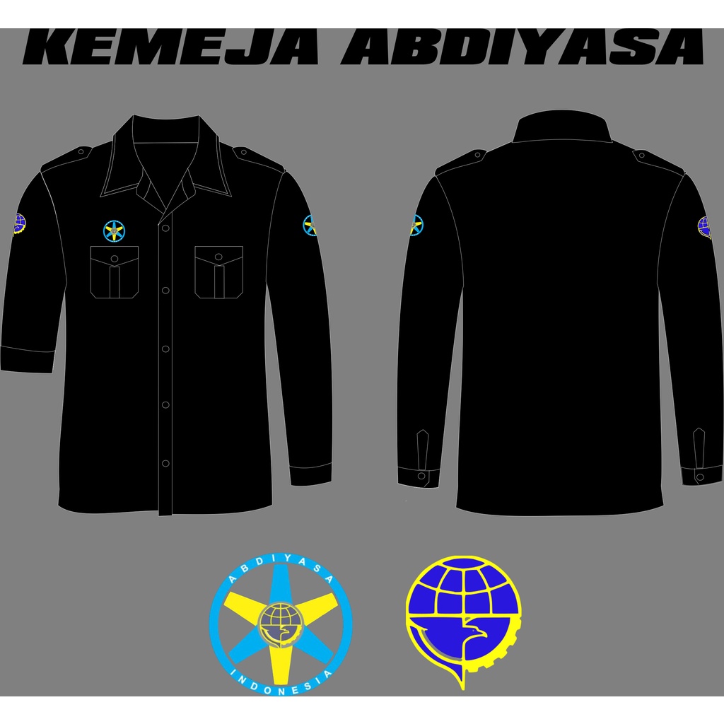 Kemeja Abdiyasa Full Bordir Lengan Panjang