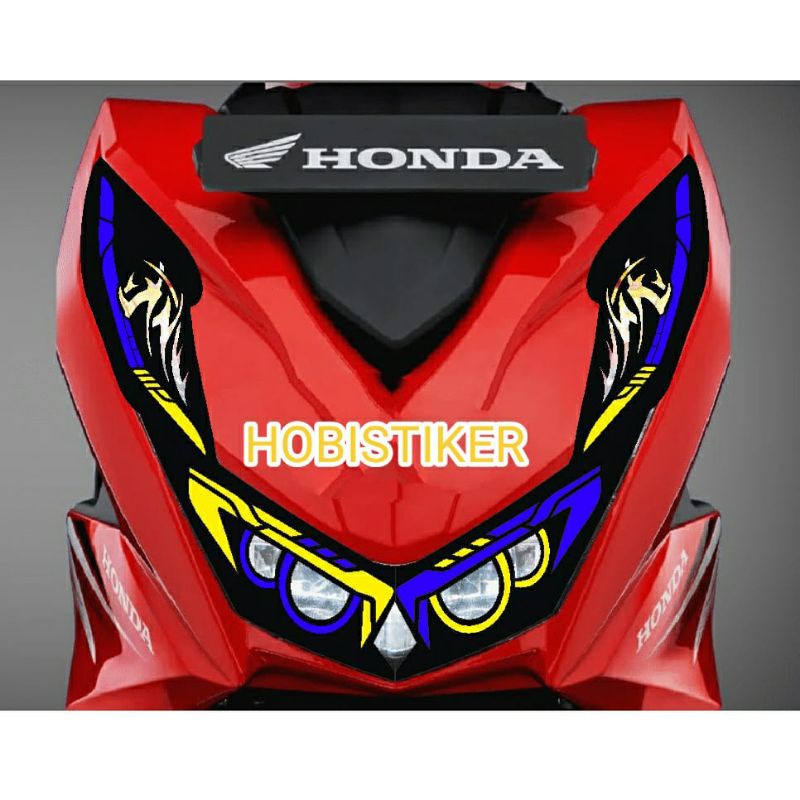 STIKER LAMPU DEPAN + SEIN BEAT NEW/DELUXE