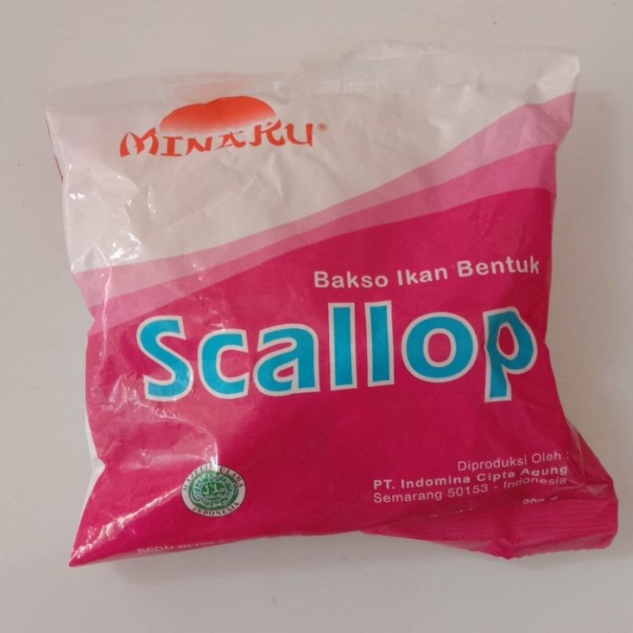 

Bakso Ikan Bentuk Scallop Minaku - 200 Gram