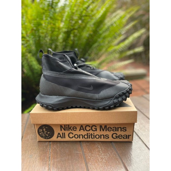 Sepatu Pria Nik* ACG Goretex Fly Mountain Full Black Allblack