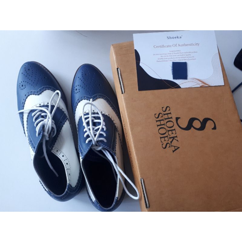 Shoeka shoes - Nindita leather sole