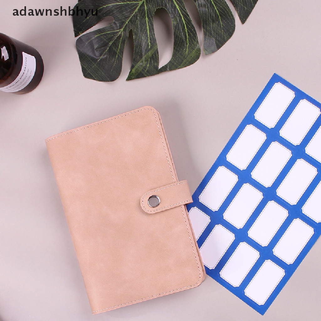 Adawnshbhyu 1set Binder Budget Planner Pengikat Amplop Kas Dengan Amplop Budget A6 Pocket ID