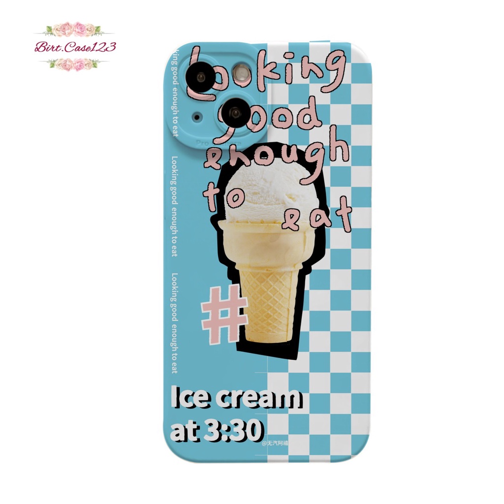 CUSTOM CASE SOFTCASE SILIKON PROCAMERA ICE CREAM CUSTOM OPPO REALME VIVO XIAOMI SAMSUNG INFINIX IPHONE FOR ALL TYPE BC6911