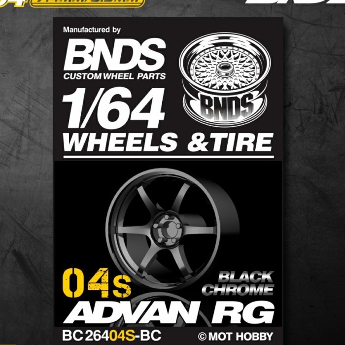 Ban Karet Diecast BNDS ADVAN RG BC26404S-BC
