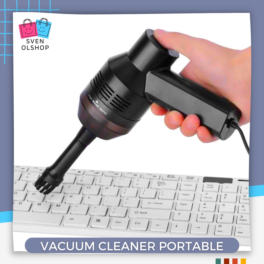 HONK Vacum Cleaner Penyedot Debu Portable Mini Vakum Penyedot Debu Laptop Keyboard Mobil Portable