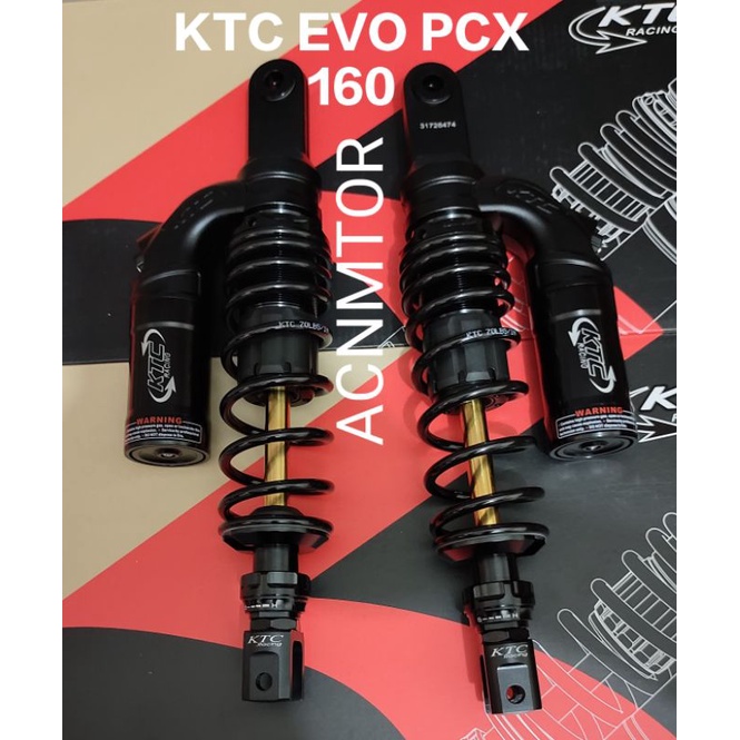 SHOCK/SHOK SKOK TABUNG ORIGINAL KTC EVO 360MM 350MM PCX NEW 160 PCX 150 CLIK REBOUND DOUBLE CLIK AKT