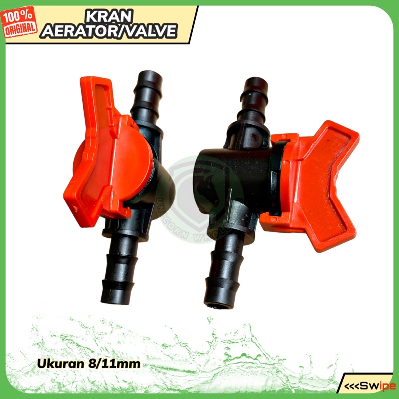 KRAN KERAN SELANG AERATOR AQUARIUM AQUASCAPE 8/11MM