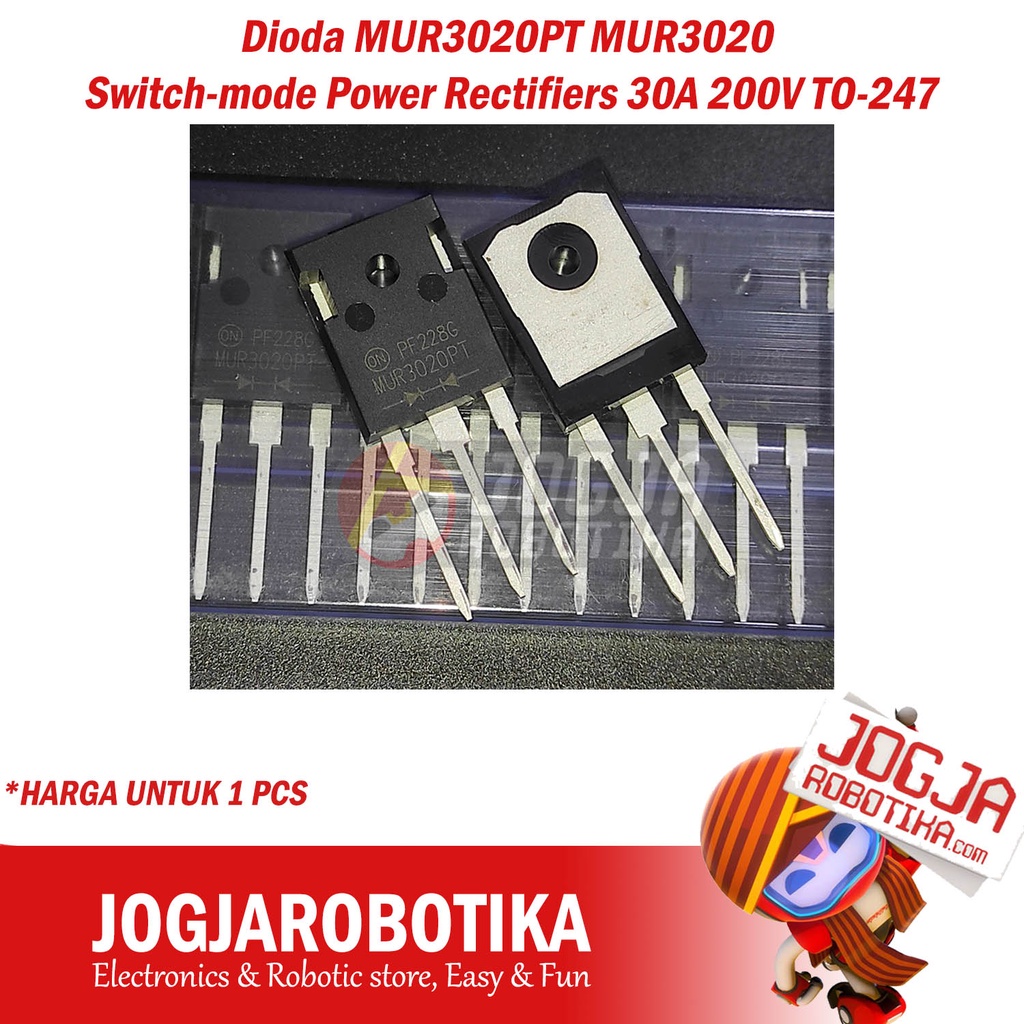 Dioda MUR3020PT MUR3020 Switch-mode Power Rectifiers 30A 200V TO-247