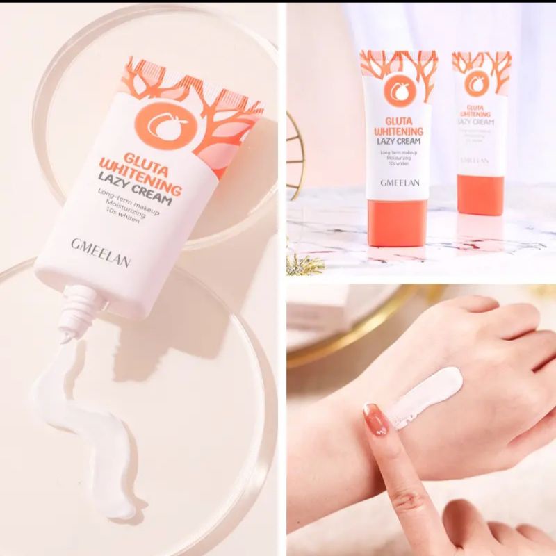 GMEELAN DAY CREAM GLUTA WHITENING LAZY CREAM