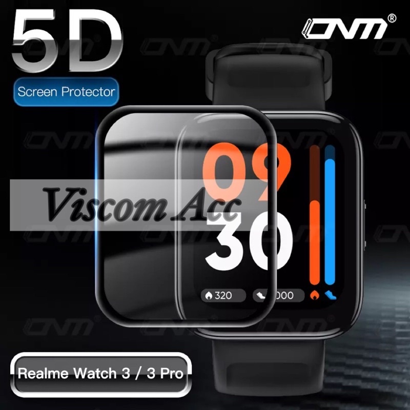 Realme Watch 3 || Antigores Realme watch 3 / 3pro Tpu Nano Full screen