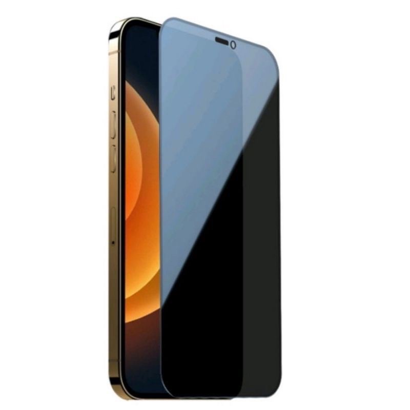 Anti Spy Tempered Glass Privacy Spy iPhone 11/ 12/ 13/ 14/14 Pro/14 Plus/14 Pro Max Anti Gores Full Screen for iPhone