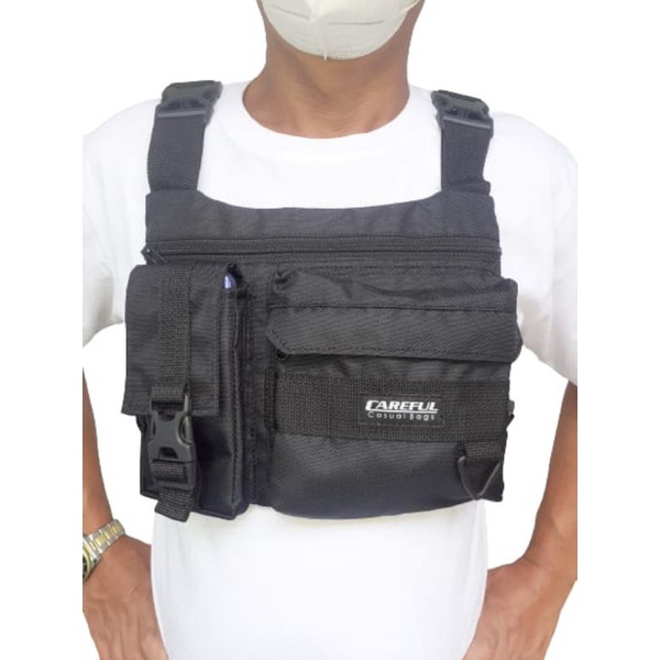 Tas Dada / Chest Bag Protect / Tas Tactical / Tas Dada Waterproof