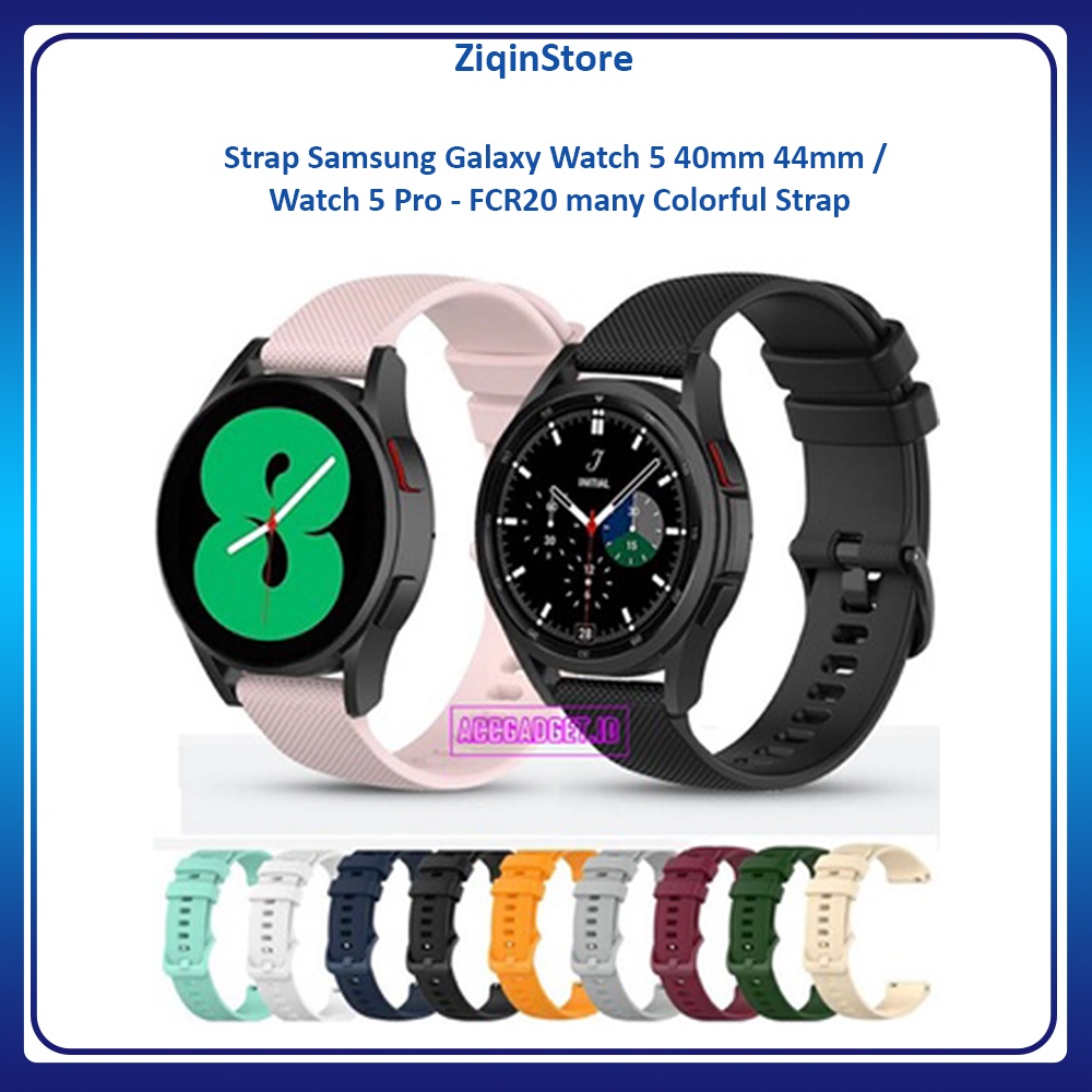 Strap Samsung Galaxy Watch 5 40mm 44mm / Watch 5 Pro - FCR20 many Colorful Strap