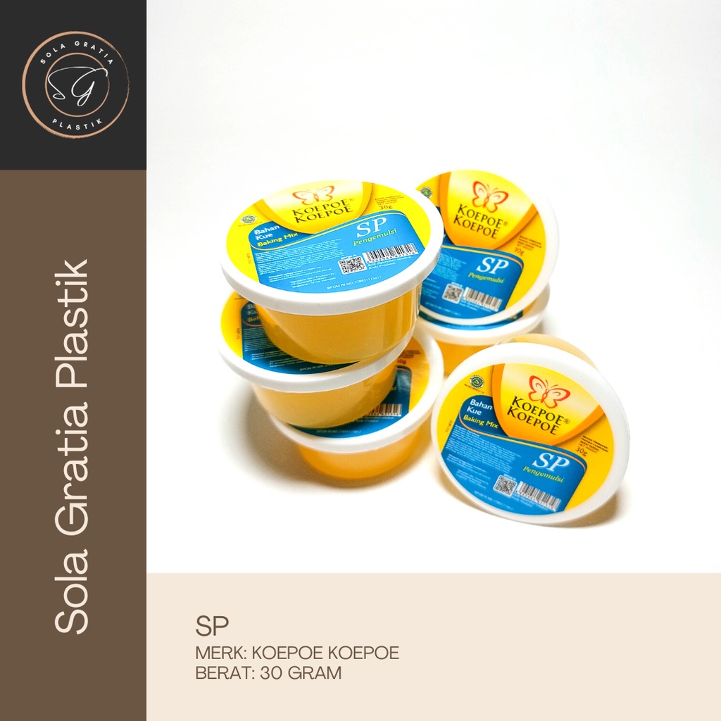 Koepoe Koepoe SP - Bahan Kue Kupu