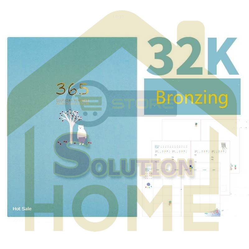 

HSS TOOLS - DingDongTu Buku Diary 365 Hari Hardcover - DDT-4083-32