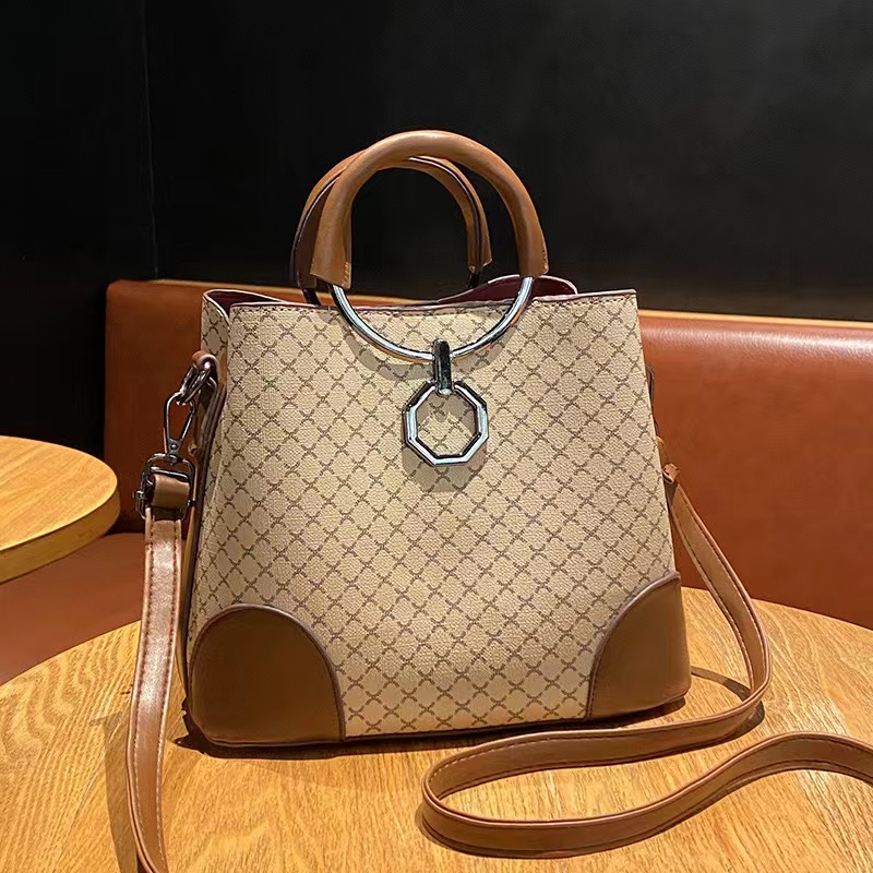 BJ63830 - BROWN/KHAKI/TMK - TAS JINJING HANDBAG SLEMPANG WANITA FASHION IMPORT MODIS ELEGAN TERMURAH TERLARIS TERBARU BAGSTORE JAKARTA TAS BATAM ZC3830 LT2177 GT2012