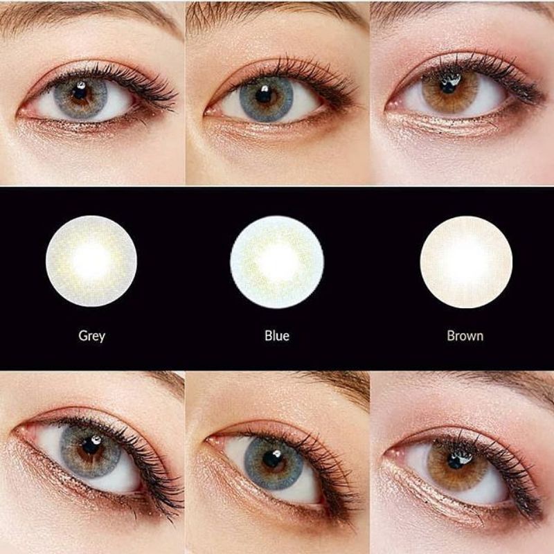 SOFTLENS EOS VONVON BLUE BIRU NORMAL MINUS made in KOREA