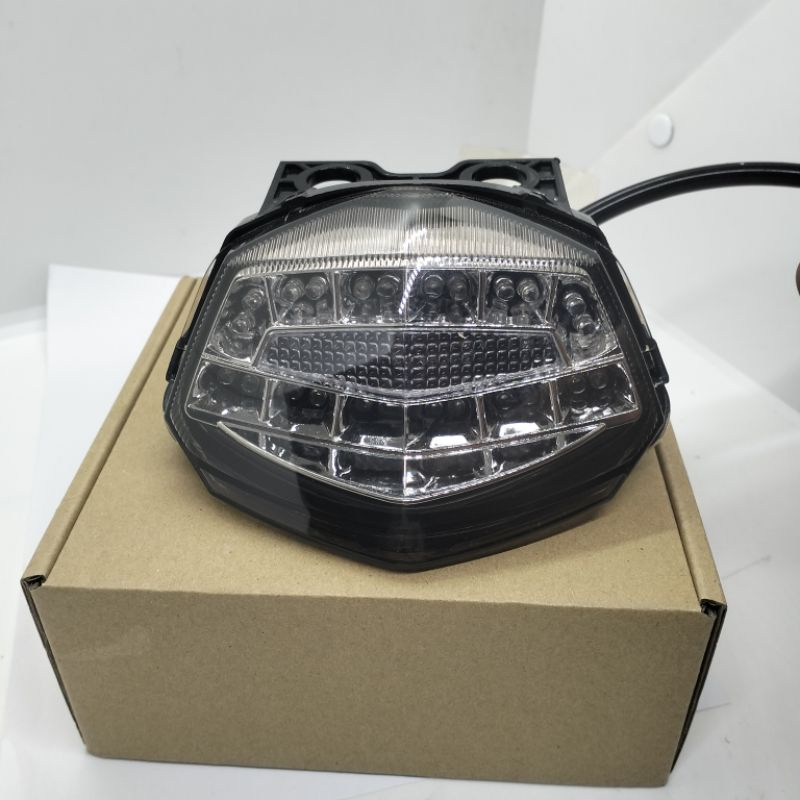 Stop lampu Belakang LED 3in1 Ninja 150RR / Ninja 250 Carbu