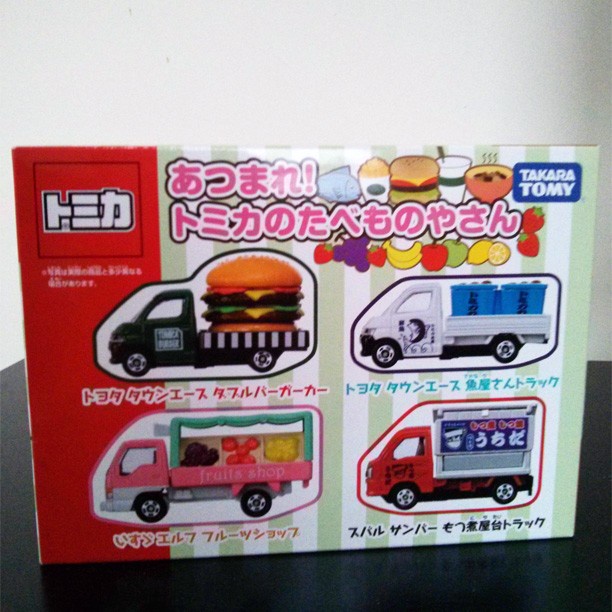 Tomica Gift Set Food Shop Truck Car