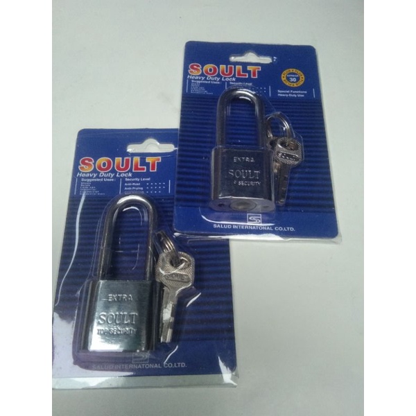 Gembok 30 panjang putih anti maling