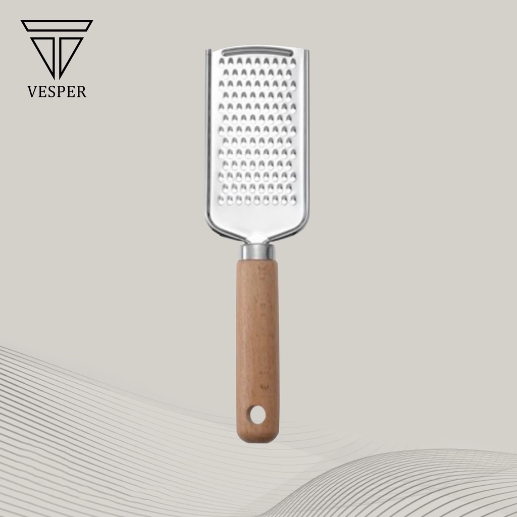 parutan keju bumbu dapur handle kayu / cheese grater wooden handle / parutan bawang gagang kayu