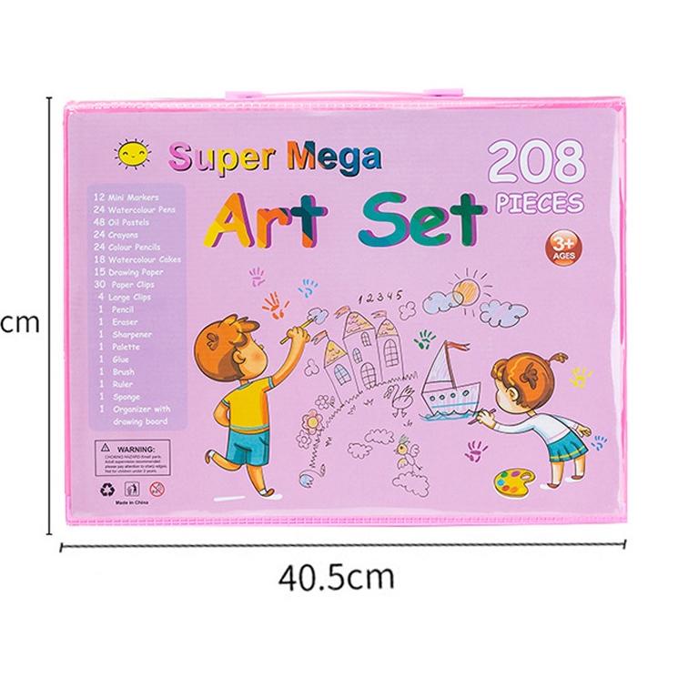 

RTG-78 Krayon ART SET 208 PENSIL WARNA Crayon set 208pcs 208 Warna Pensil Krayon Alat Menggambar atau Mewarnai) [BS4]