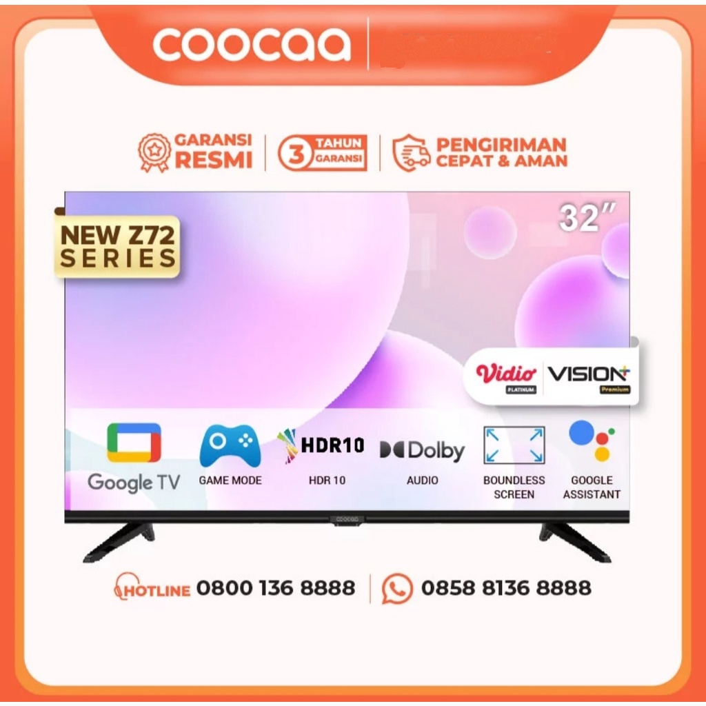 COOCAA 32 Inch Smart TV 32Z72