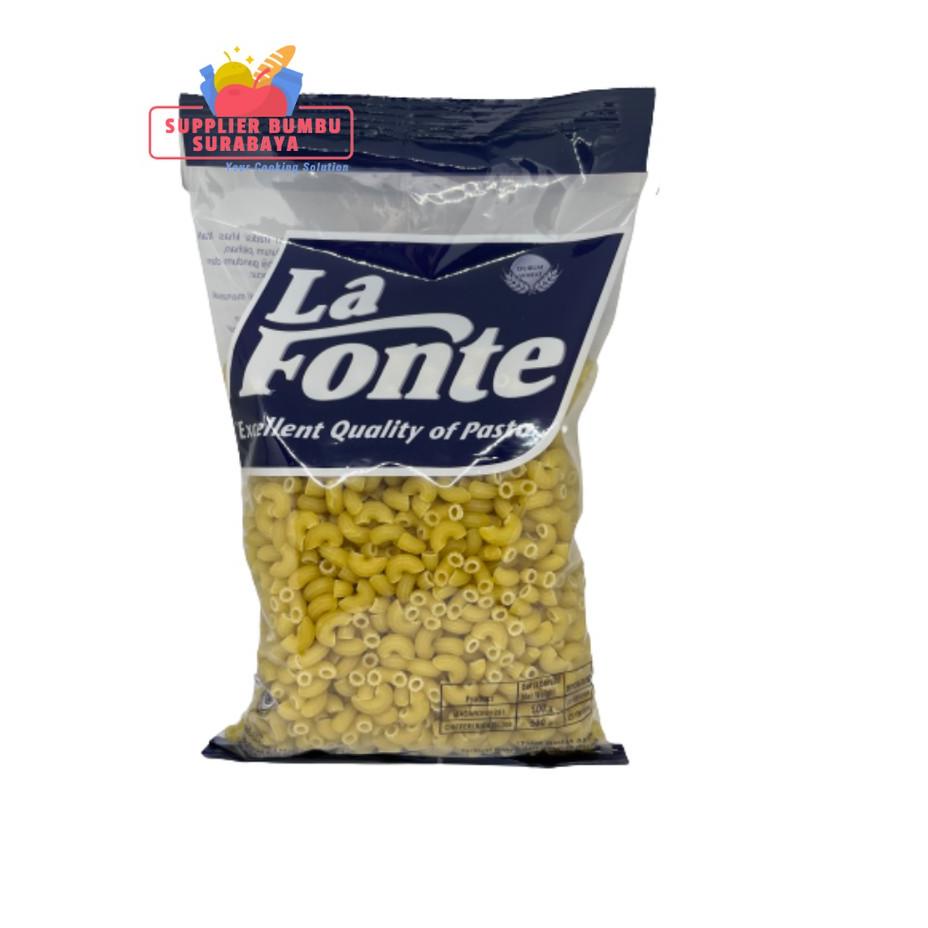 

La Fonte Pasta Chiferi Rigati 206 Spaghetti 11 Penne Rigatti 91 Fusilli 202 500g