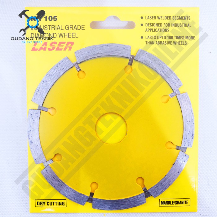 Diamond Wheel 4&quot; DRY N105 NIKKEN RESIBON / Mata Pisau Potong Keramik Granit Marble KERING 4 Inch NIKKEN RESIBON