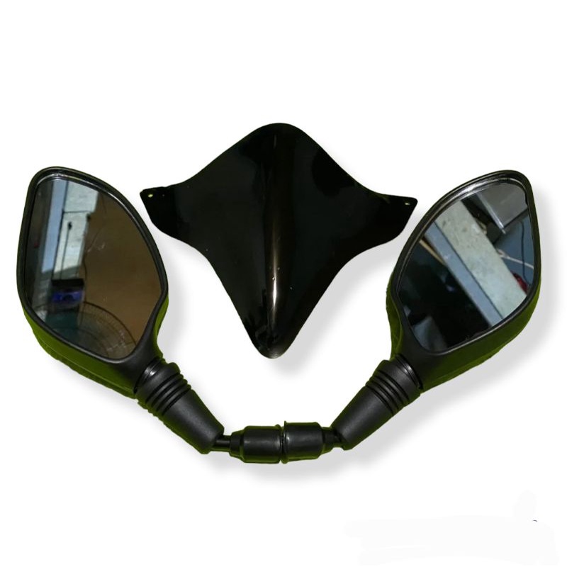 Paket visor variasi all new honda beat plus spion click thailand free lem 3m double tape