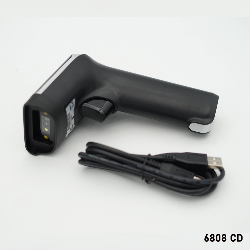 BARCODE SCANNER WIRELESS 1D AUTO SCAN 6808CD 2.4Ghz