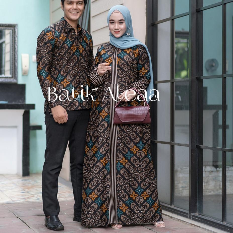 Kekinian Gamis batik 2021