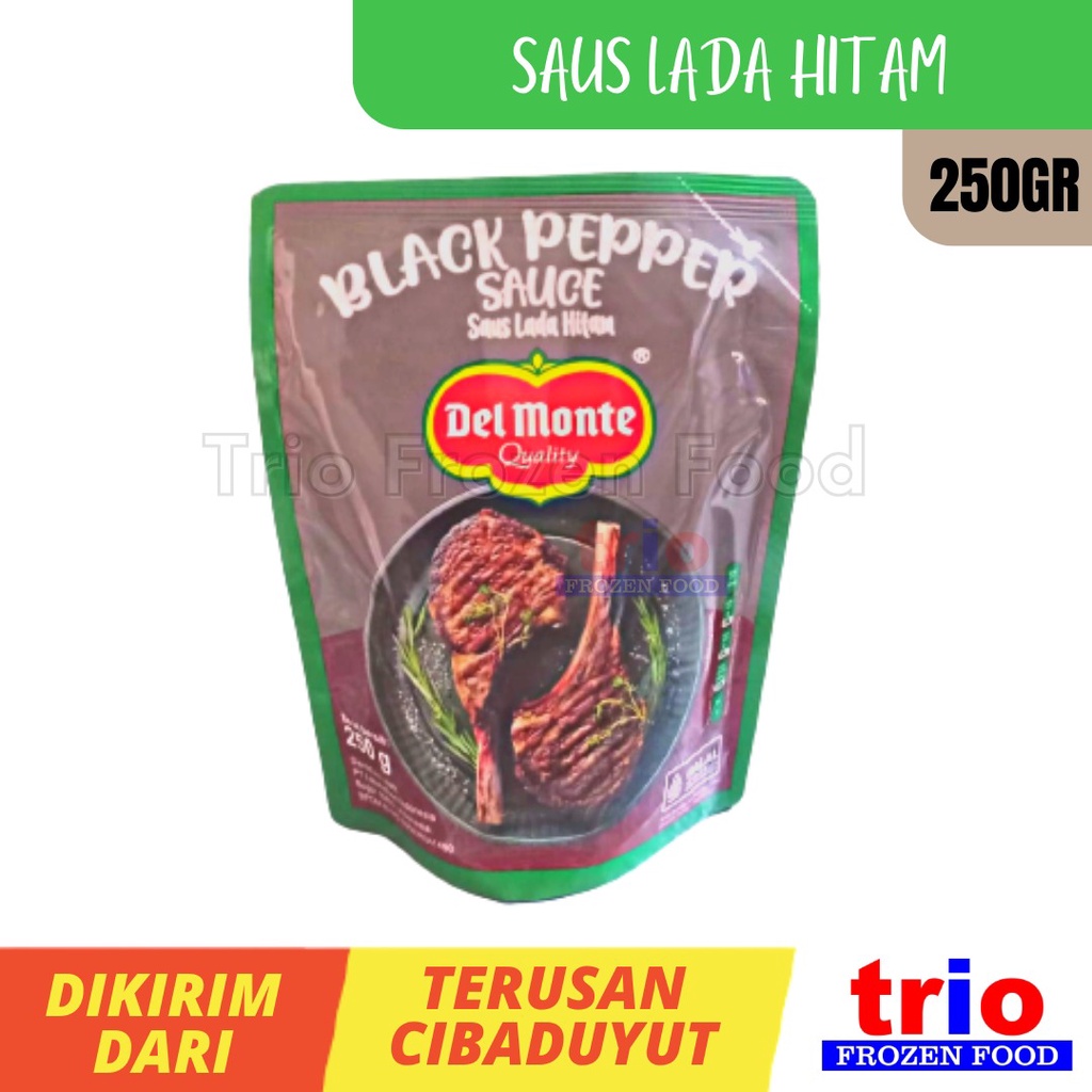 

DELMONTE BLACKPEPPER SAUCE 250GR