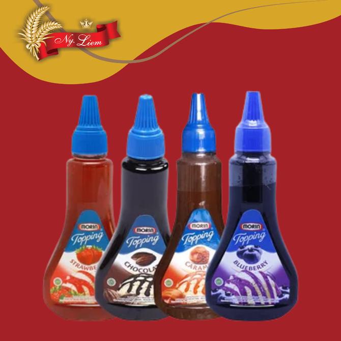 

MORIN Topping (Blueberry, Strawberry, Caramel atau Chocolate) 310 gram
