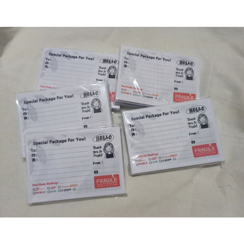 

Label Pengiriman Olshop