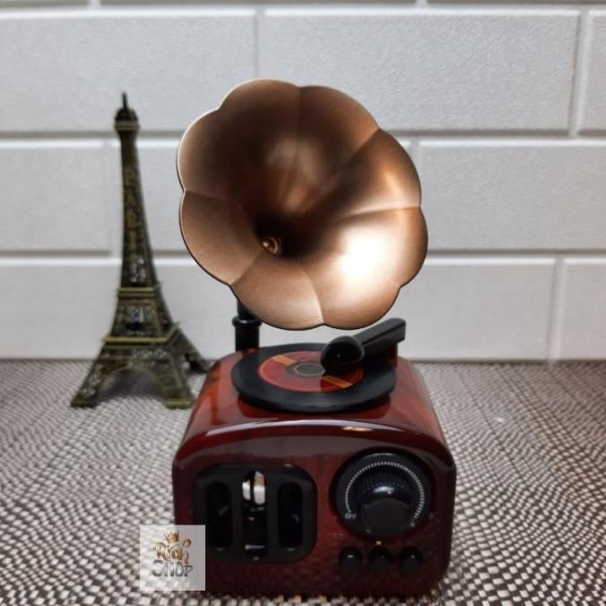 Kotak Musik Vintage Phonograph / Box Musik / Music Box