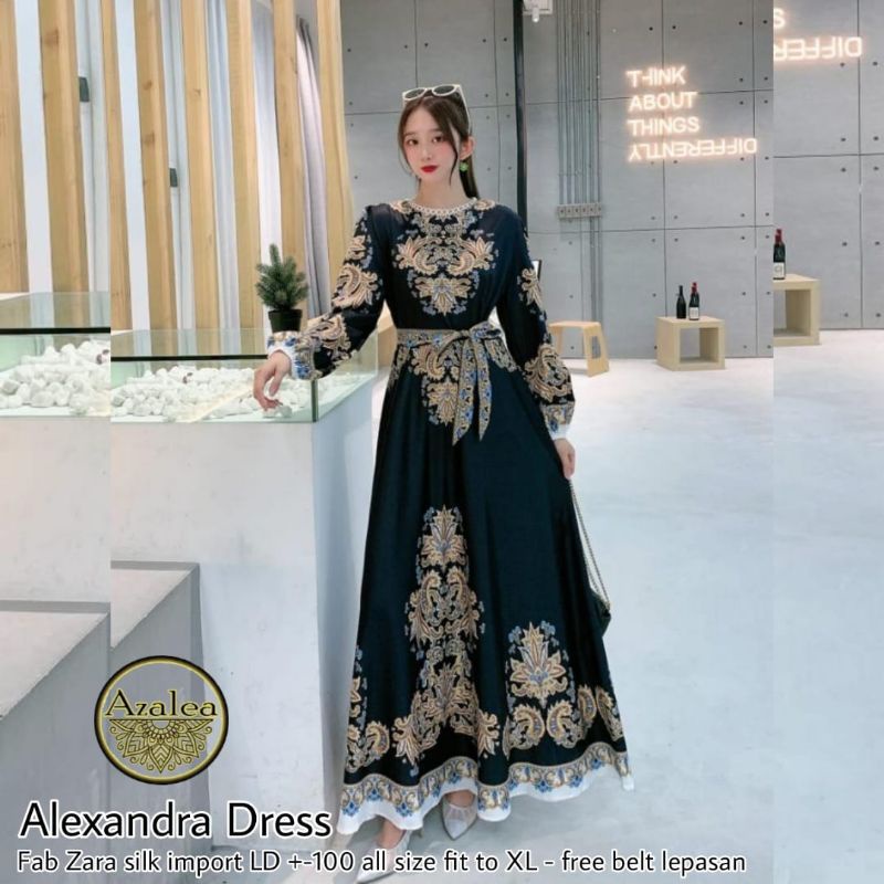 Alexandra Dress Zara silk