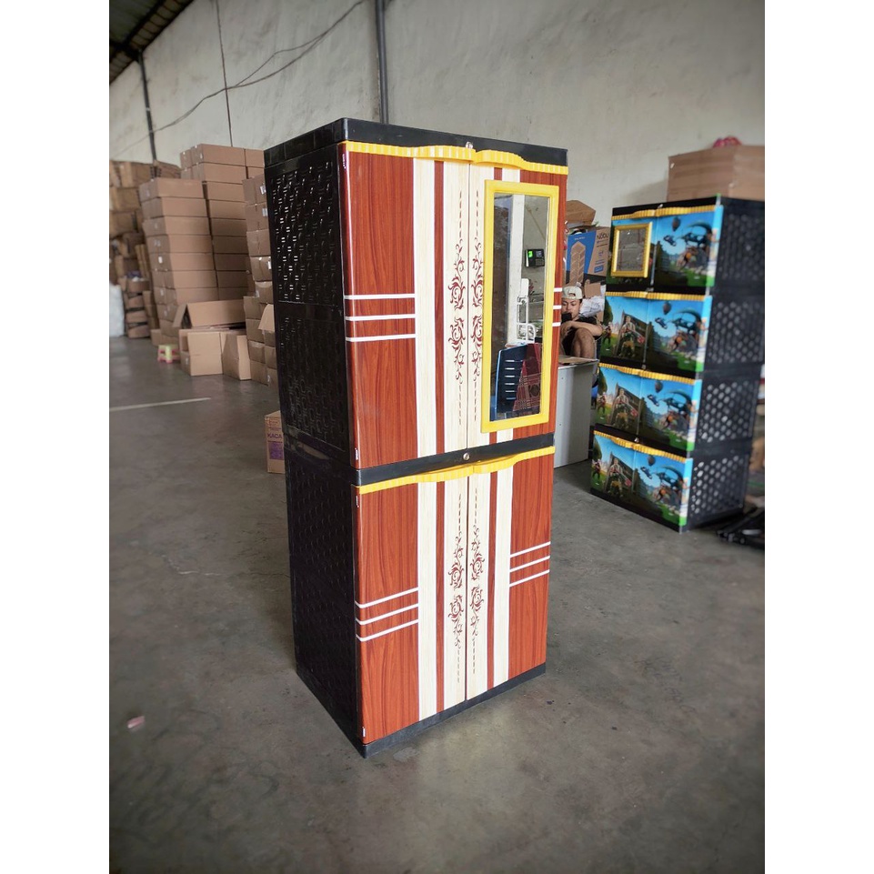 Lemari Plastik Sinbak Super Cabinet Super Cabinet Kaca