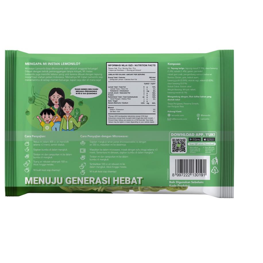 

Terlaris 5 Pcs Lemonilo x NCT DREAM Mie Instan Kuah Ayam Bawang 70g