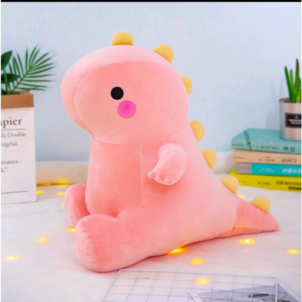 Boneka Dinosaurus Bahan Plus Premium Halus Lembut Standar SNI
