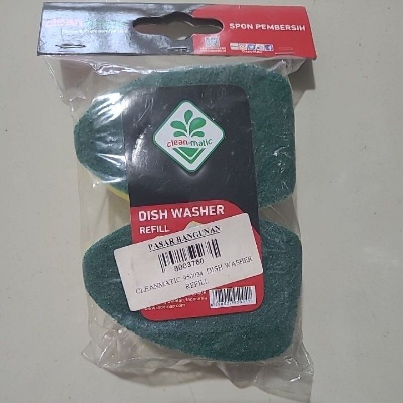 CLEANMATIC 950034 DISH WASHER REFILL 8003760