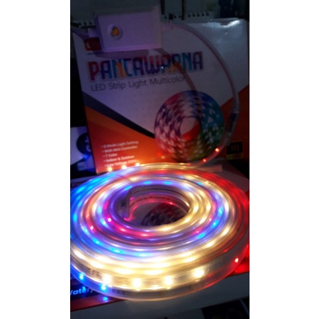 Lampu Selang LED ECOKING PANCAWARNA  +-7 Meter &quot;Warna-Warni&quot;/ Lampu Natal/ Lampu Tumbler/ Night Light