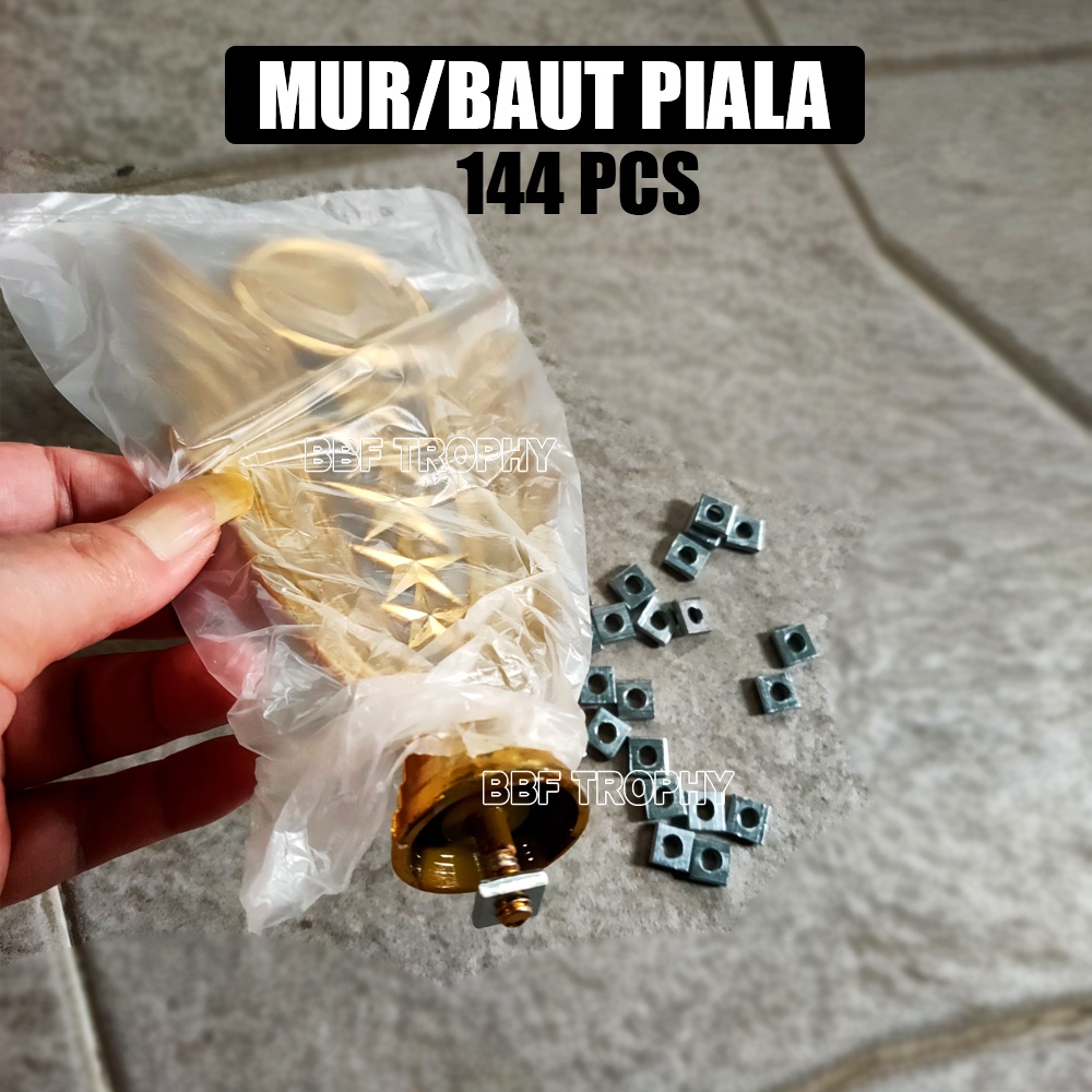 RB Mur Baut Piala Kecil Mur Besi (144 Pcs)