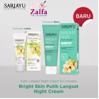 Sariayu Bright Skin Putih Langsat Night Cream 20 gr