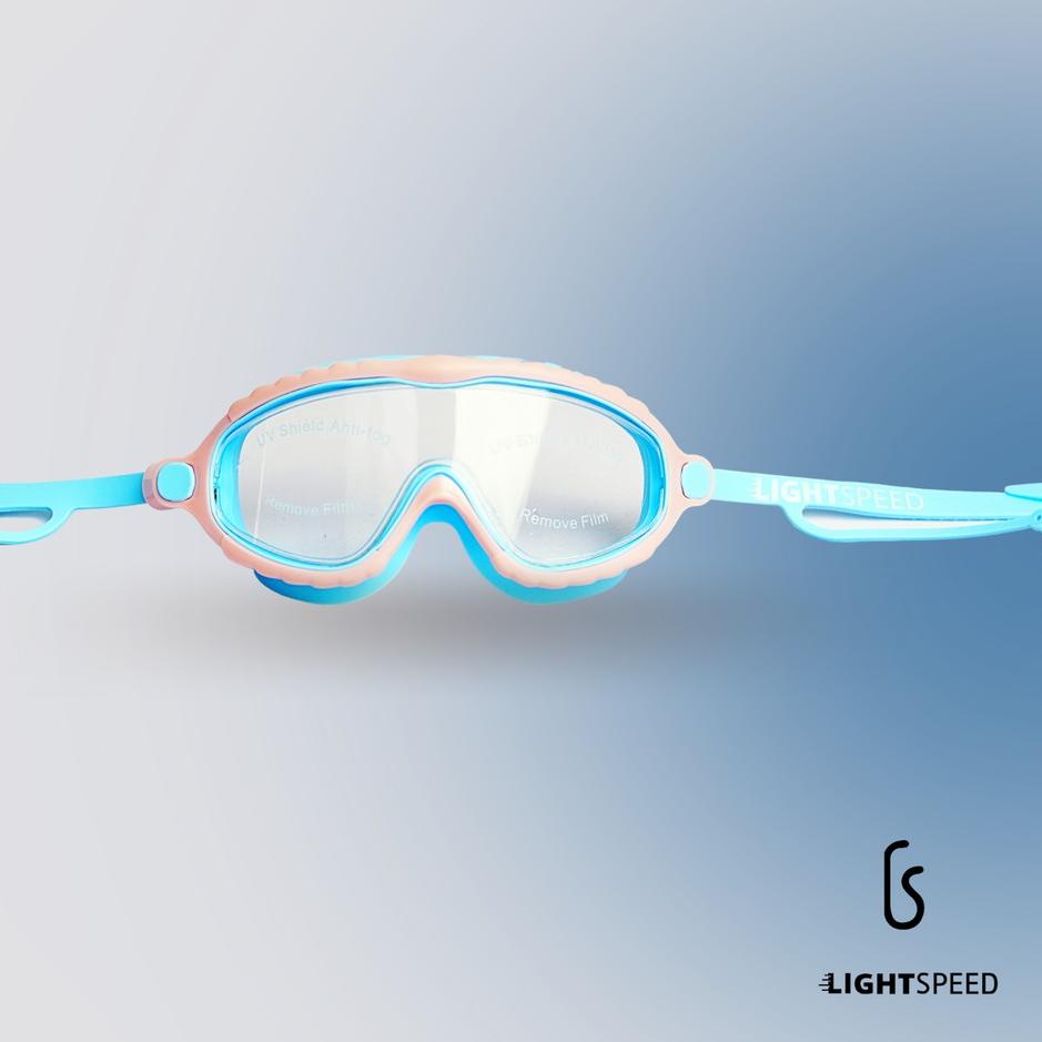 Promo Sekarang LIGHTSPEED KACAMATA RENANG / SWIMMING GOGGLES HD ANTI AIR DAN ANTI KABUT / KACAMATA ANAK-ANAK