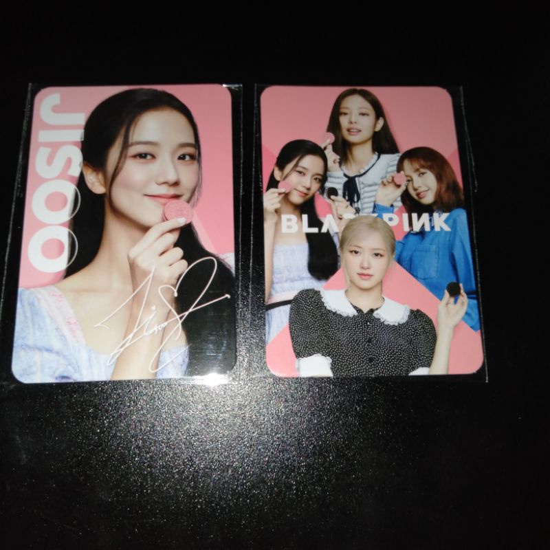 Jisoo BlackPink Oreo Photocard + Group
